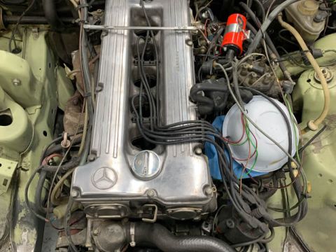 Inspektionsservice eines Motors